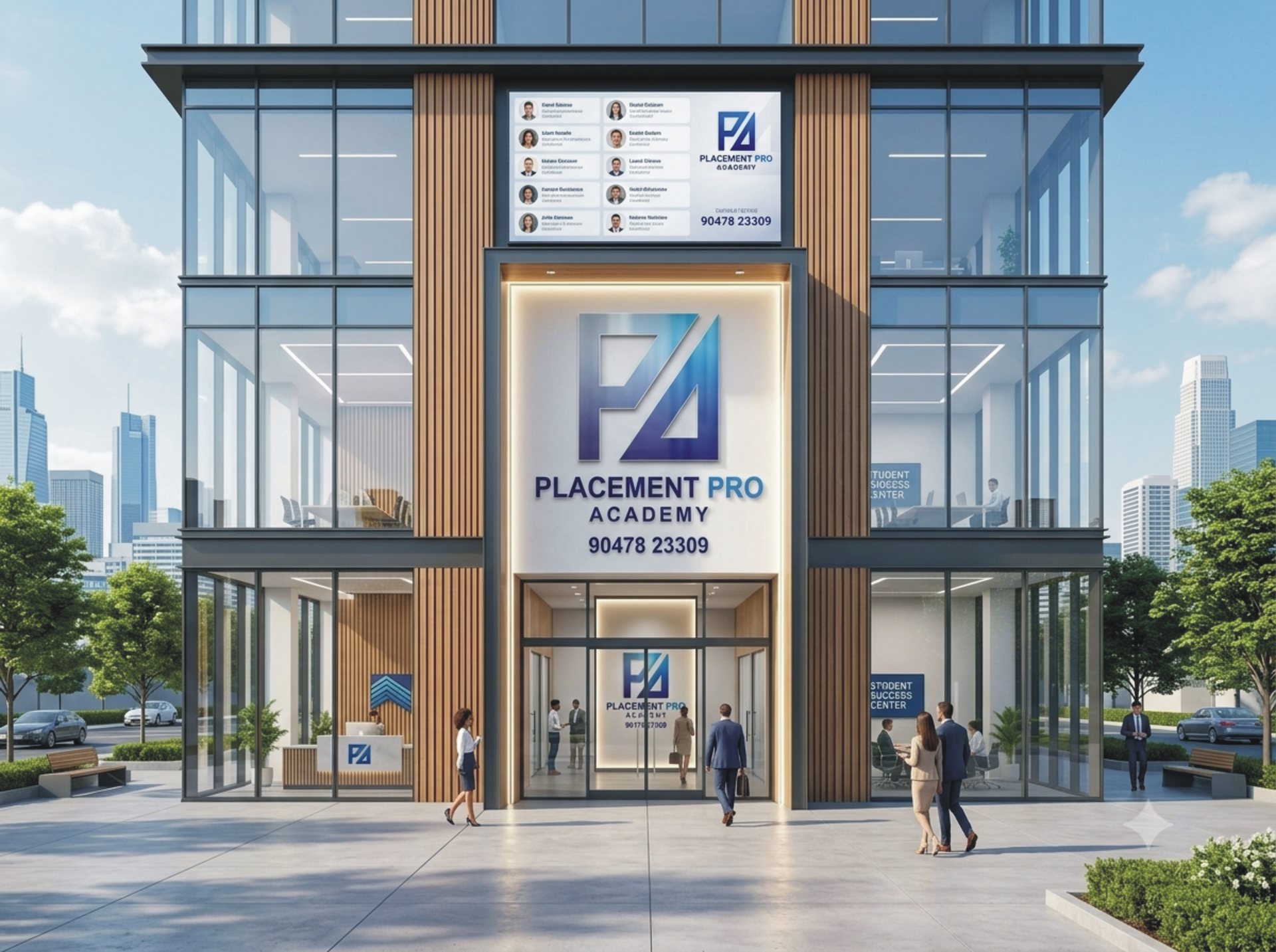 Placement Pro Academy building in Chennai